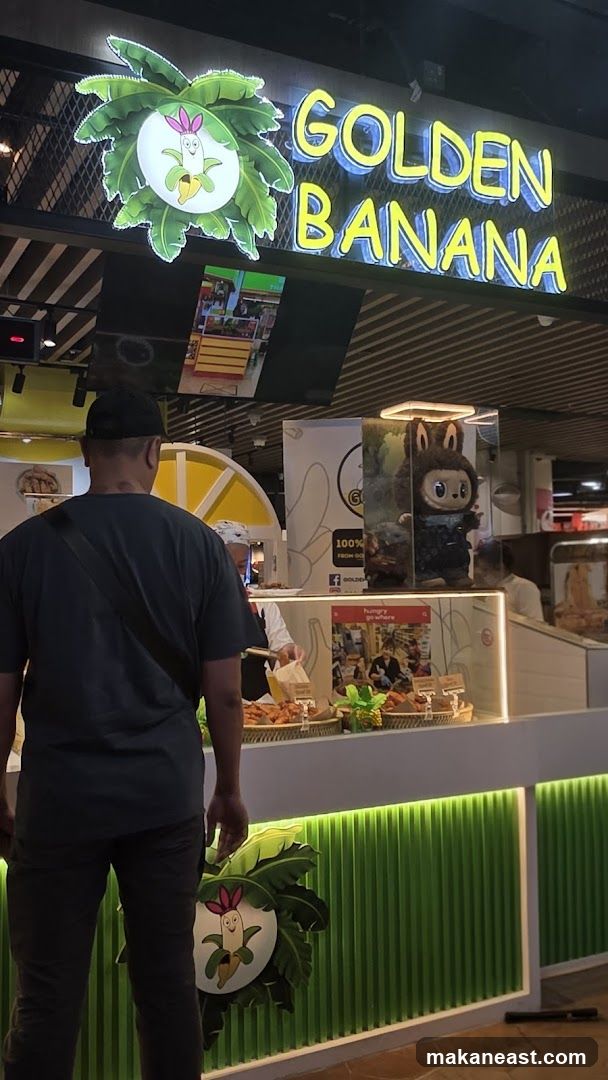Golden Banana Food Stall