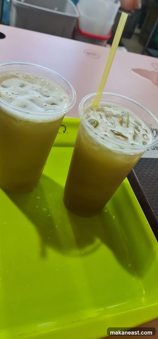 Two glasses of sugarcane juice