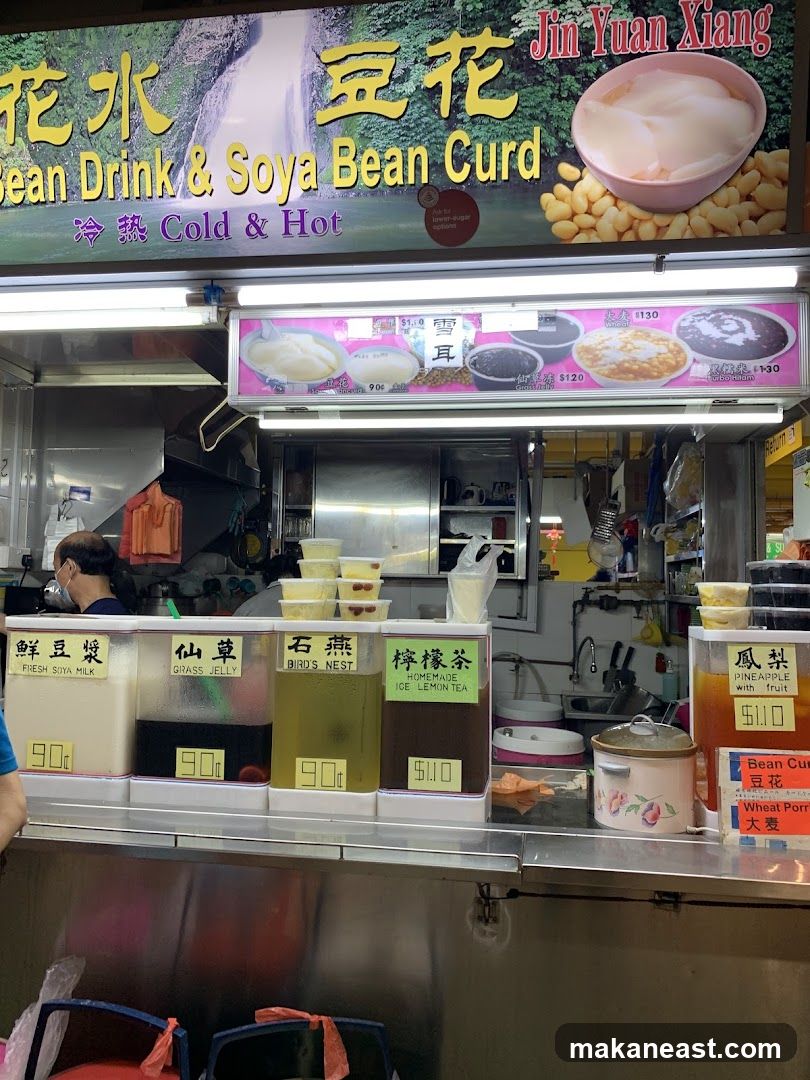 Bean Drink & Soya Bean Curd Stall