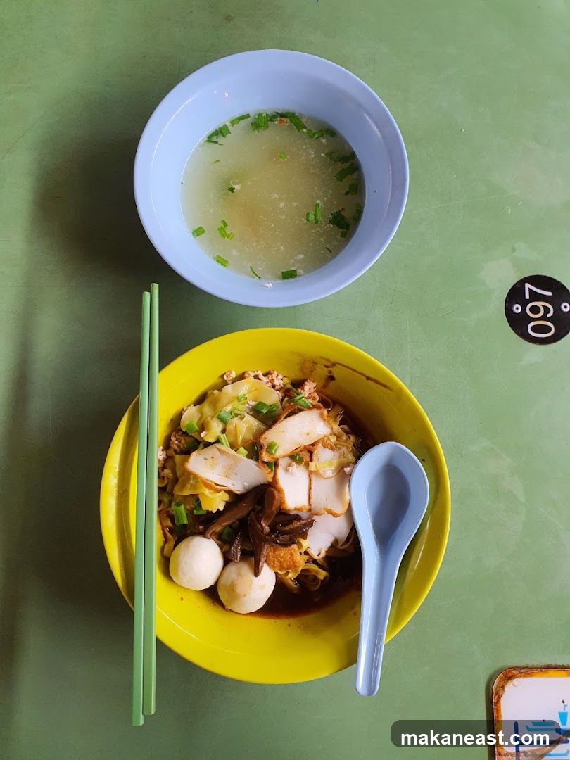 Ang Seng Li Fishball Minced Meat Noodle