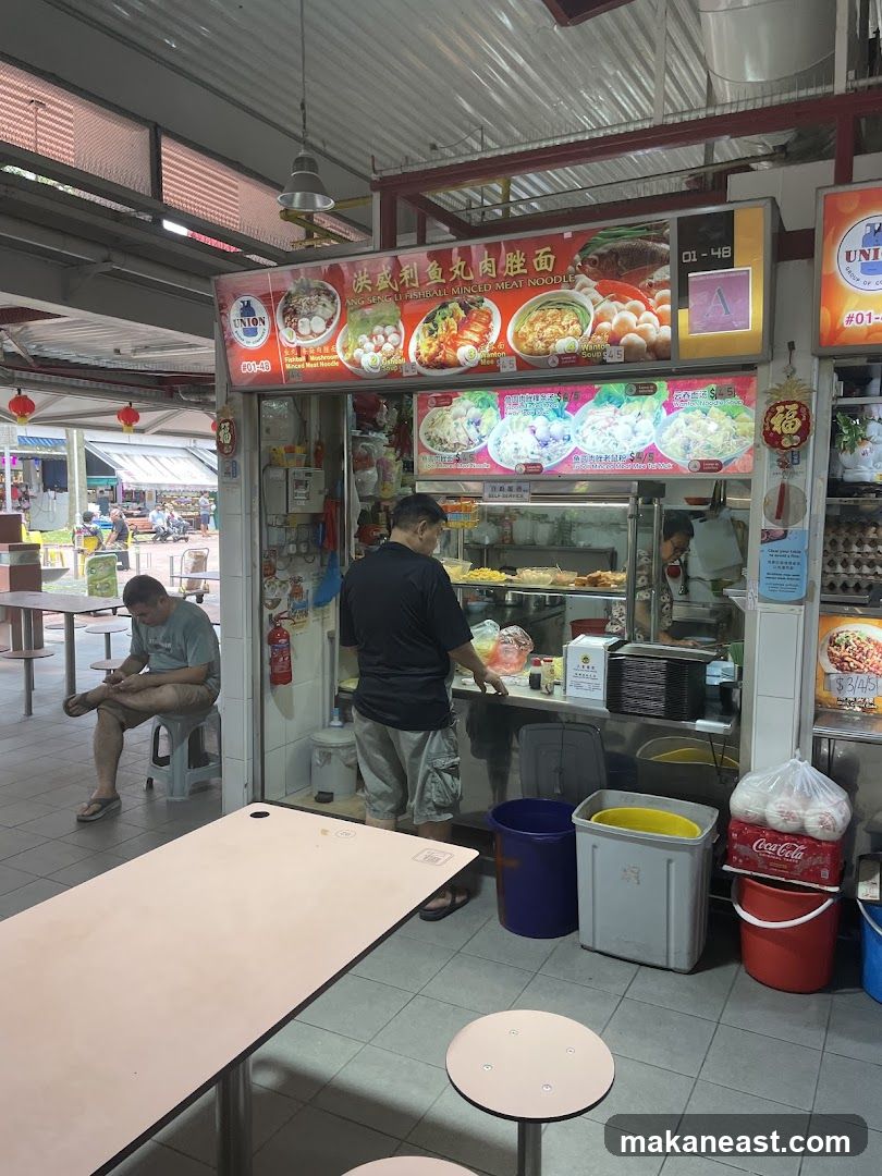 Ang Seng Li Fishball Minced Meat Noodle