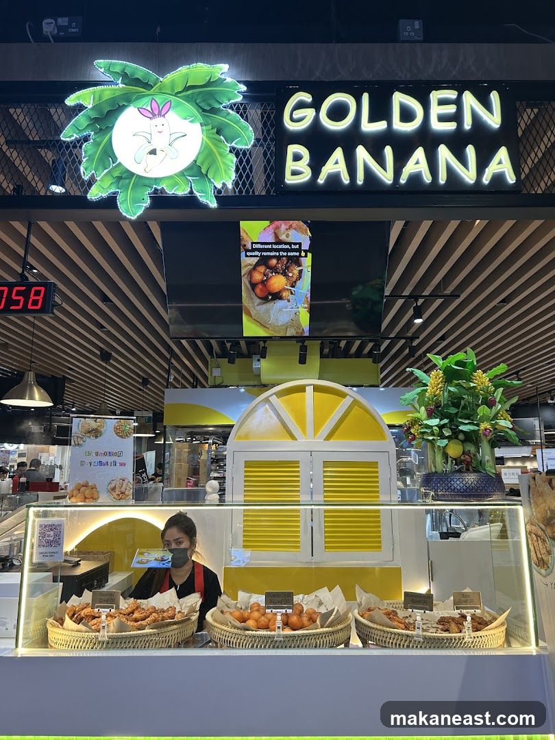 Golden Banana Food Stall