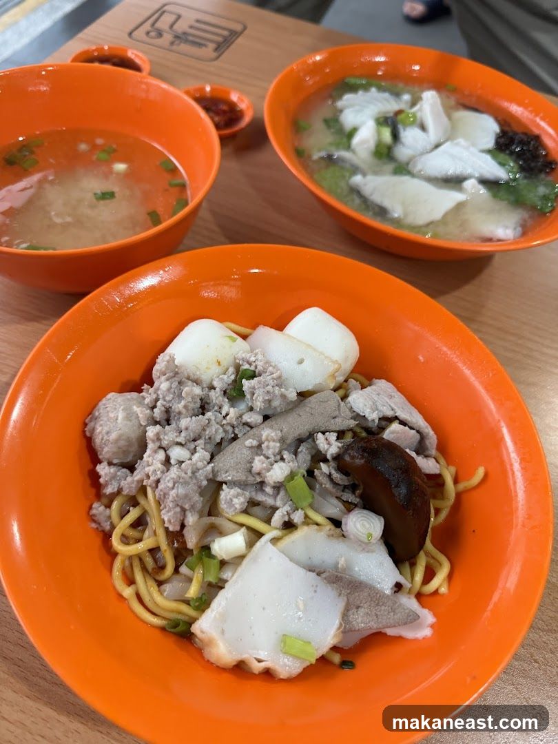 Noodles with Fish and Pork