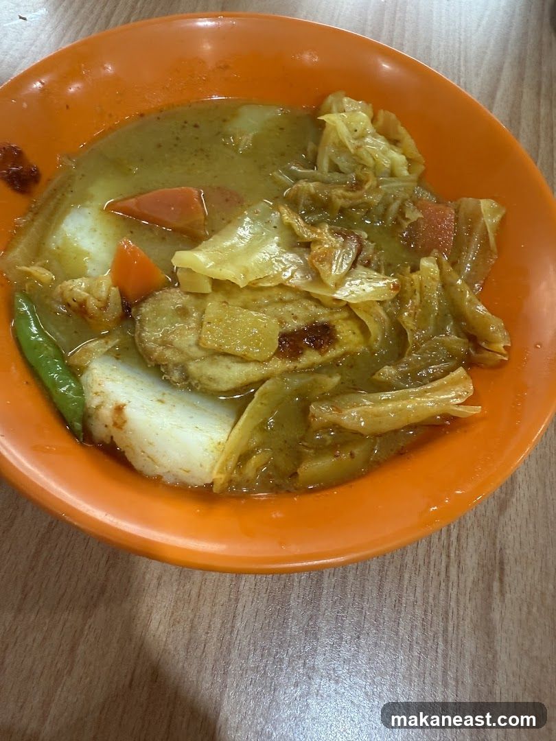 Curry with Rice Cake