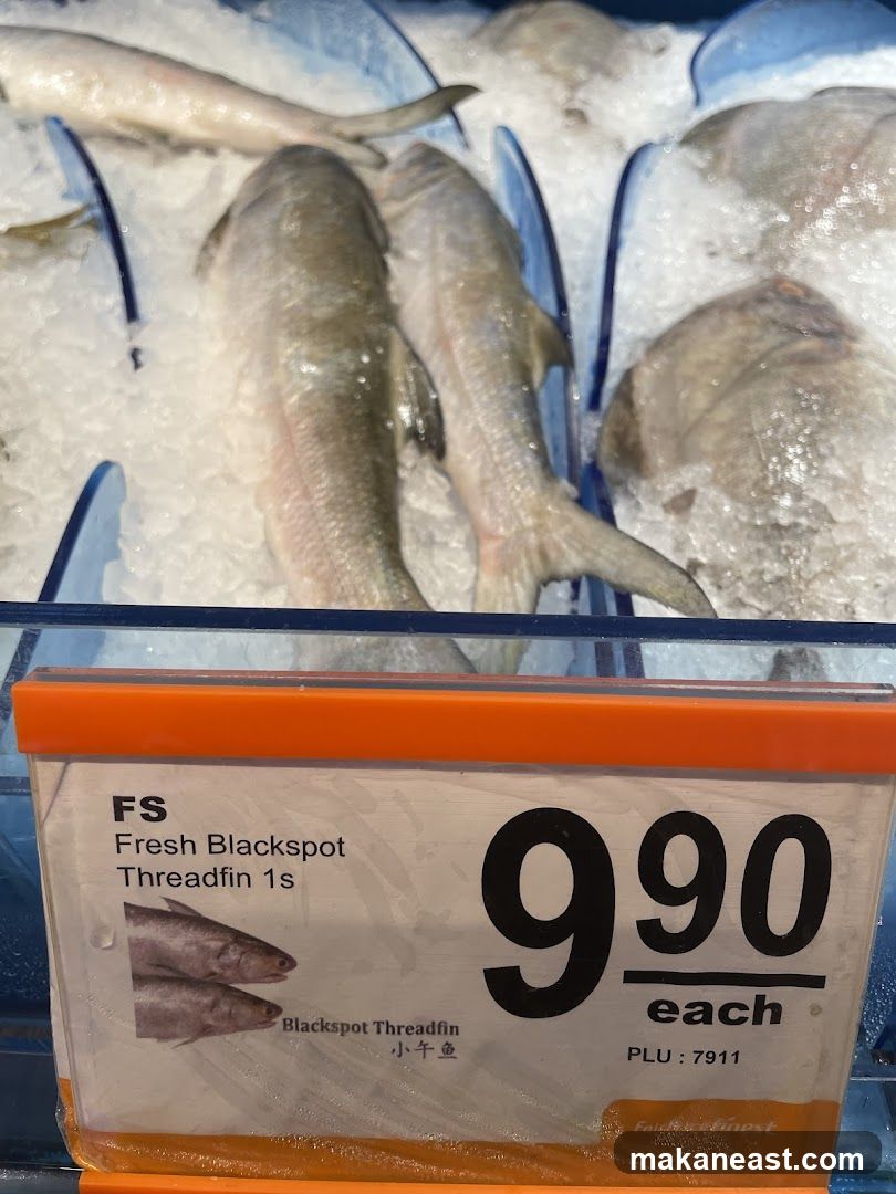 Fresh Blackspot Threadfin