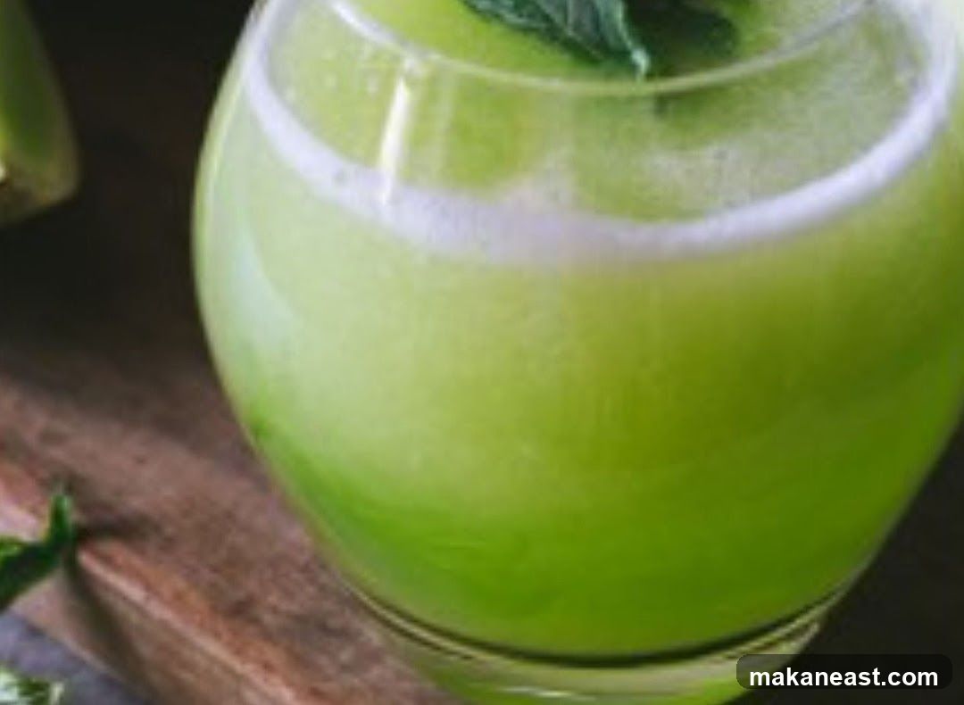 Green Juice with Mint