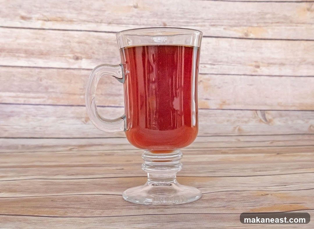 Glass of Red Drink