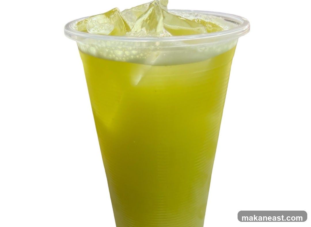Green Juice with Ice