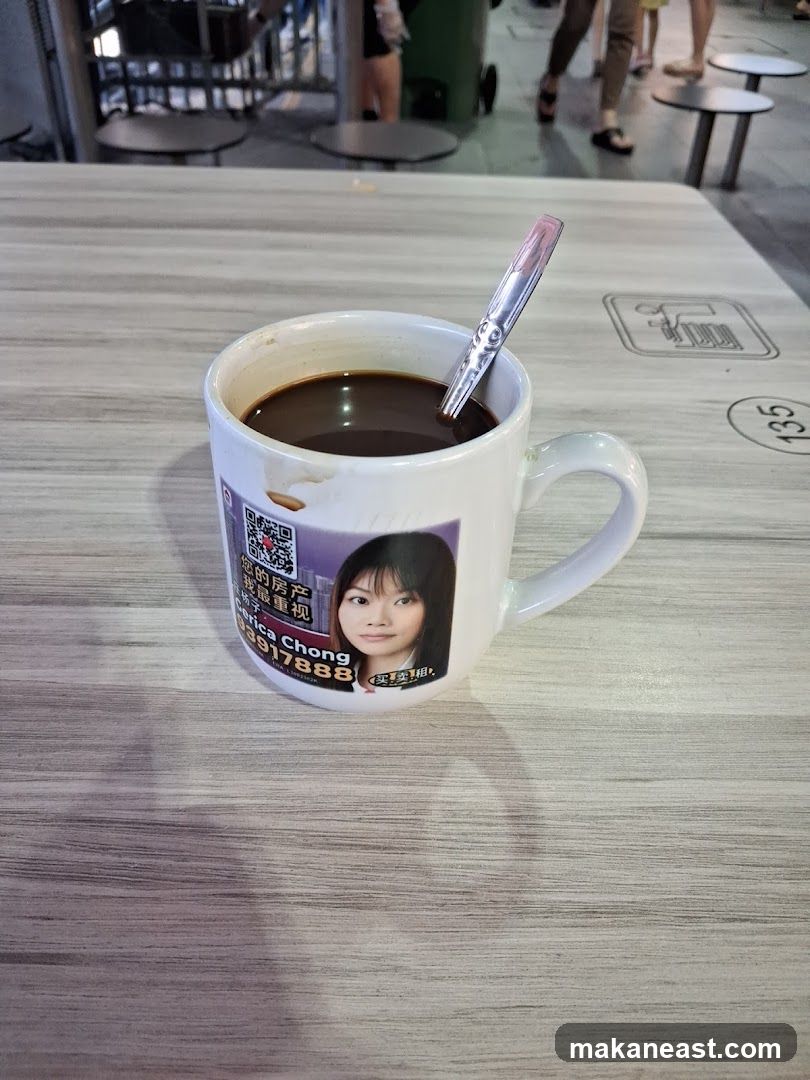Coffee Mug with Advertisement