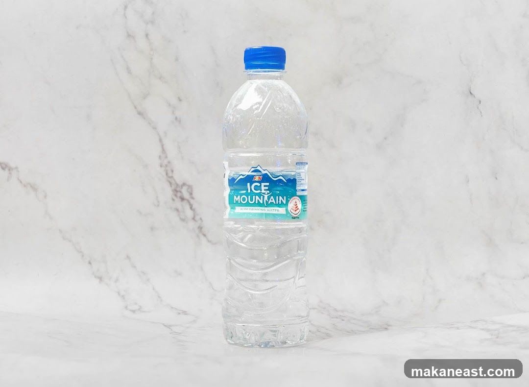 Bottle of Ice Mountain Water