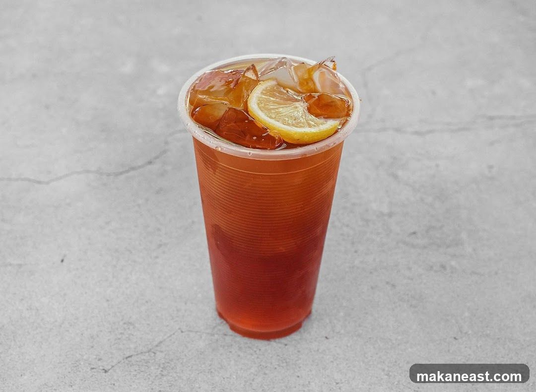 Iced Tea with Lemon