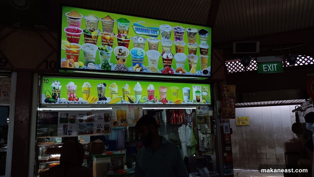 Shamanas Cafe Menu