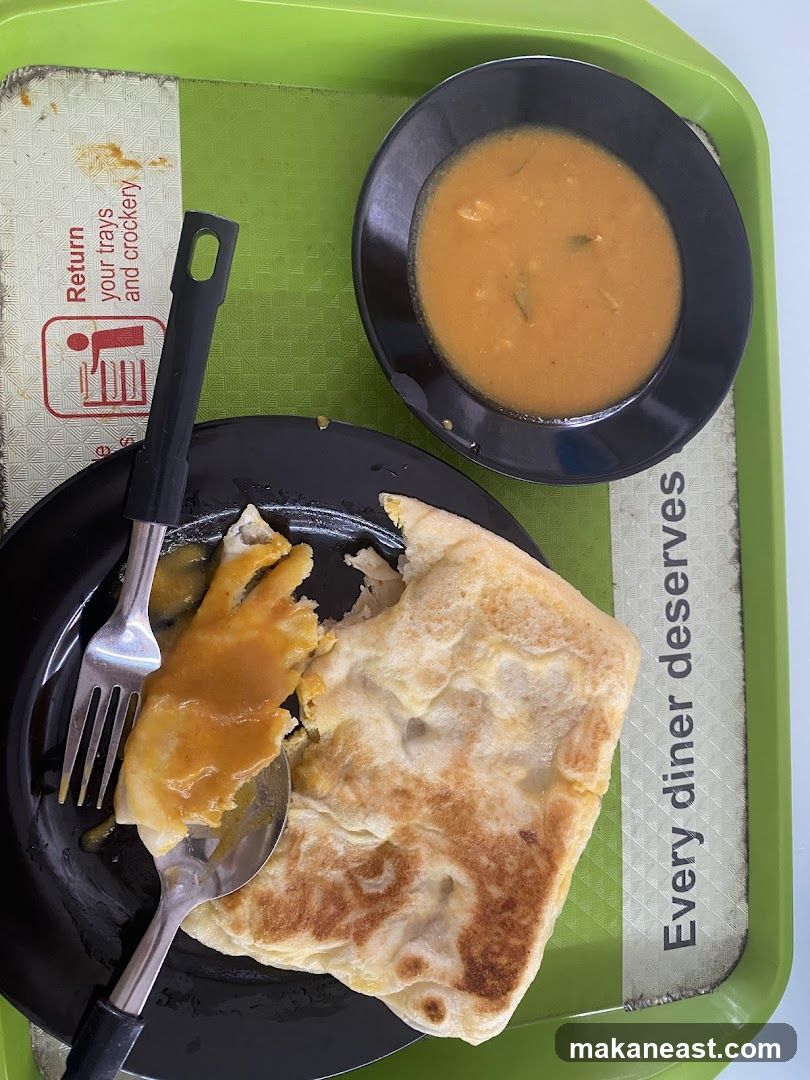 Roti Prata with Curry