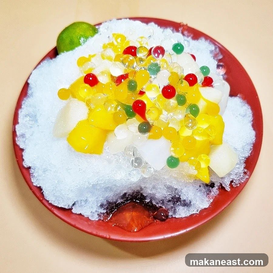 Shaved Ice Dessert