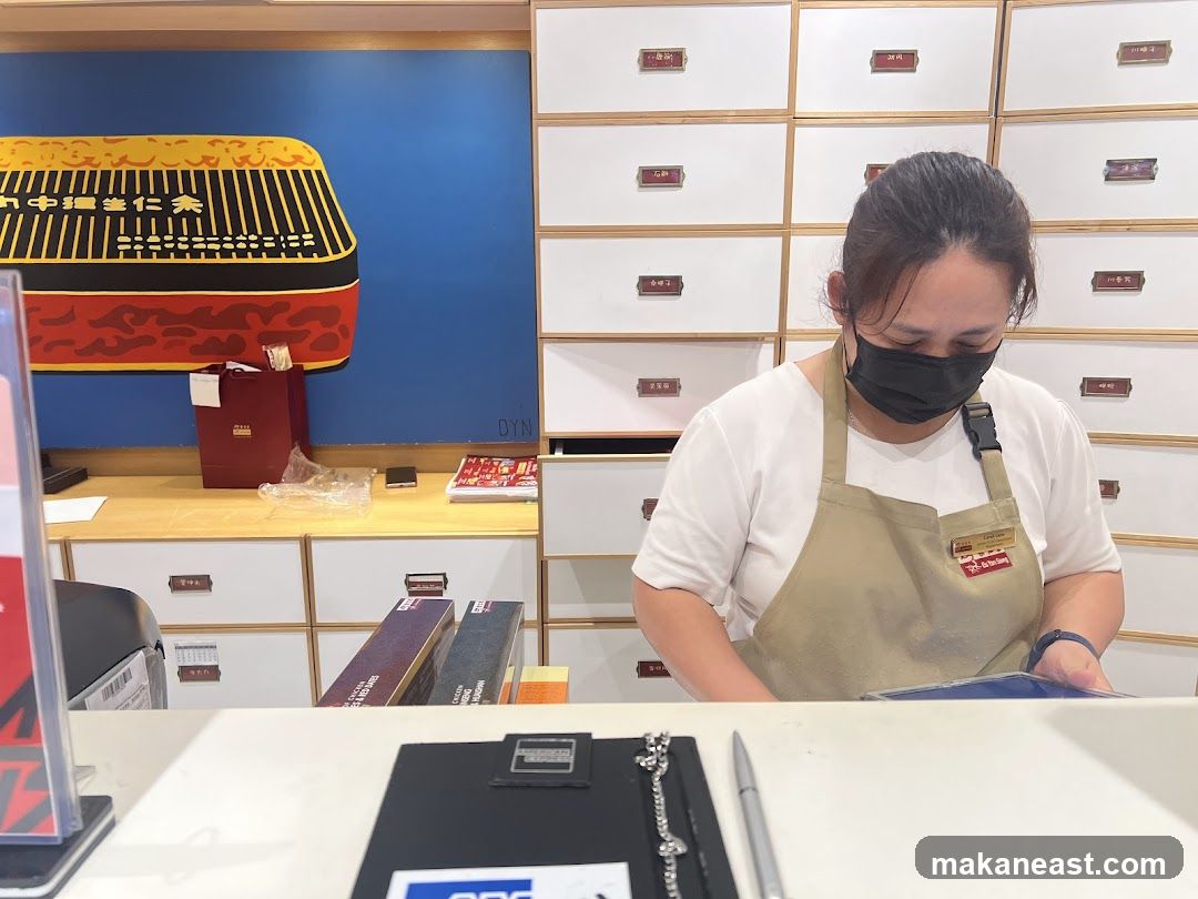Staff at Counter