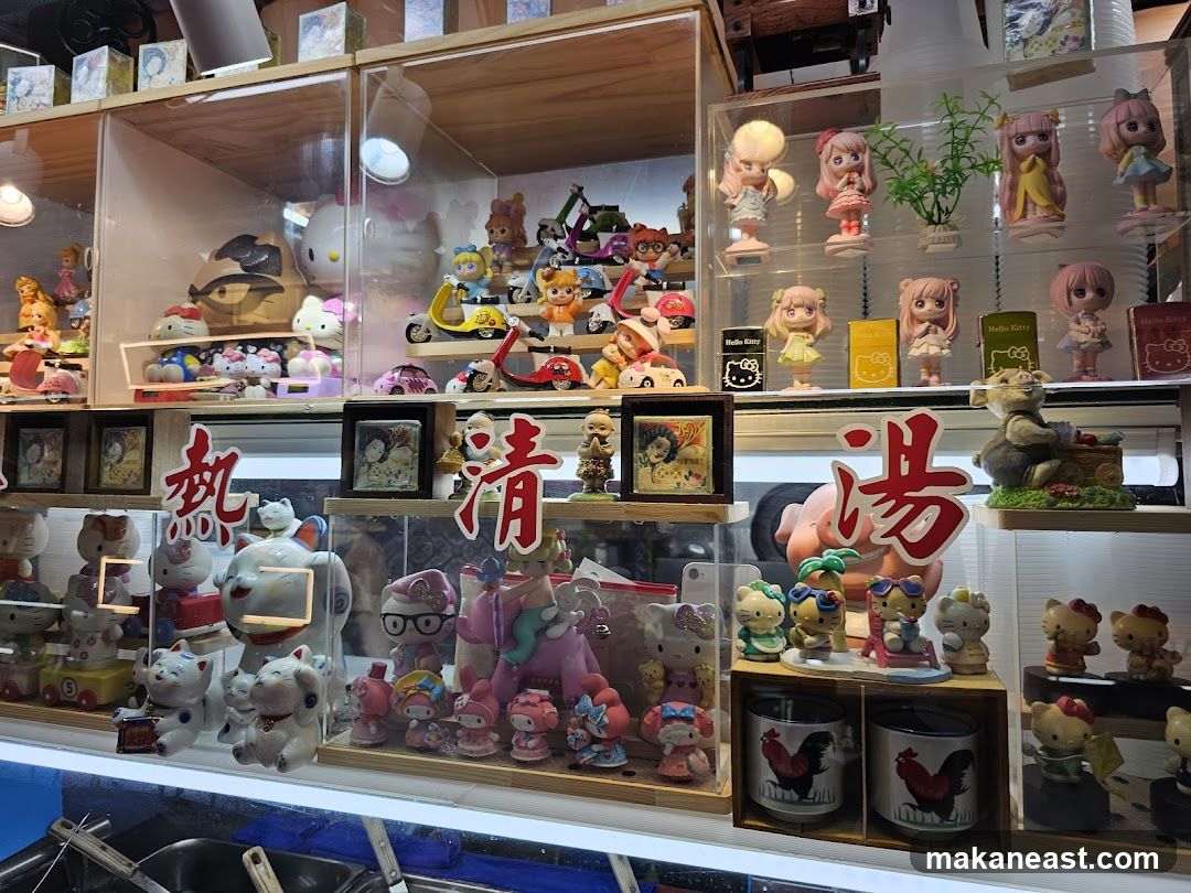 Display of Figurines and Collectibles