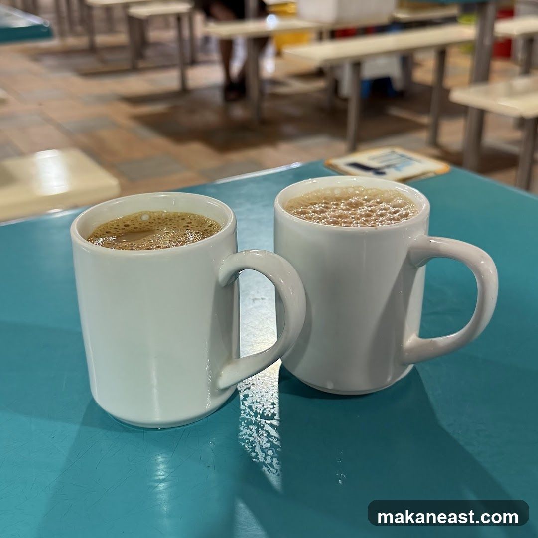 Two Mugs of Coffee