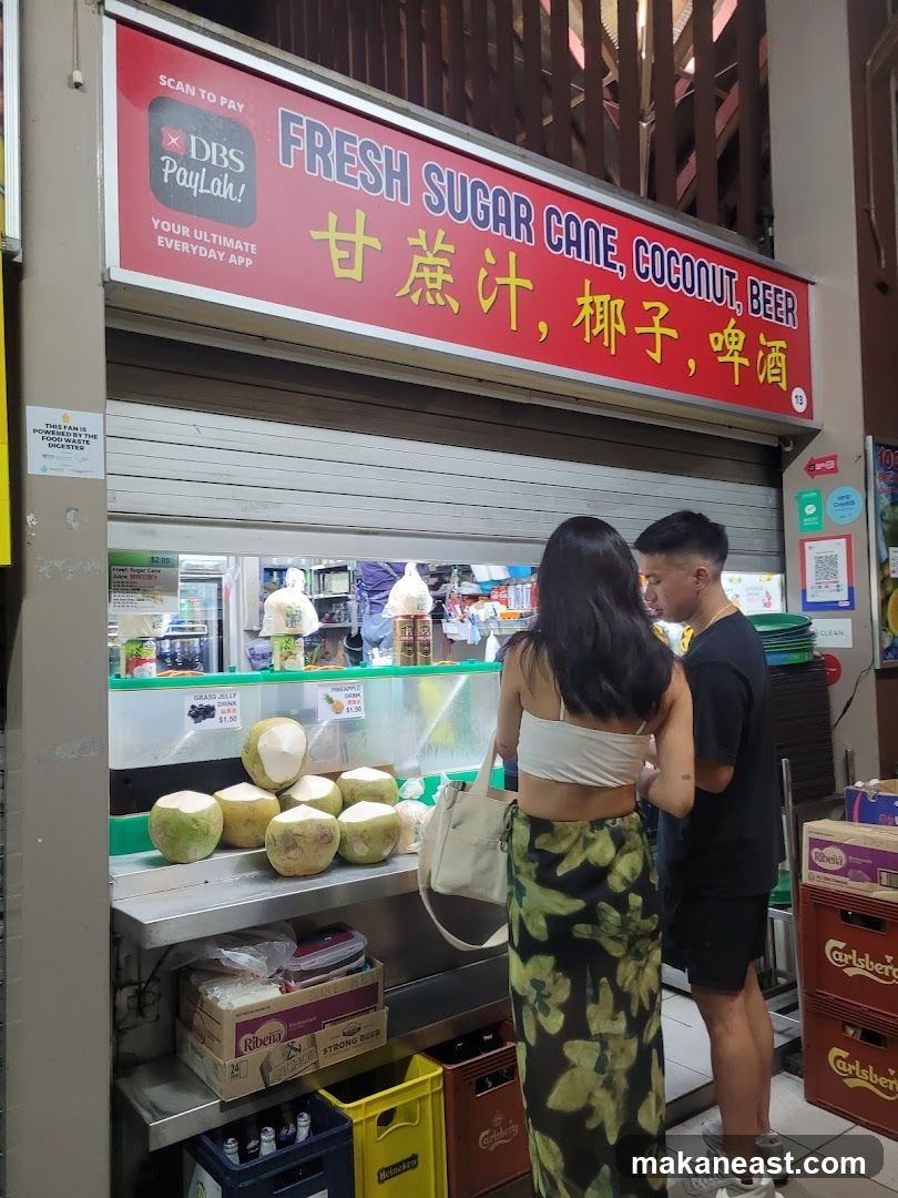 Fresh Sugar Cane, Coconut, Beer