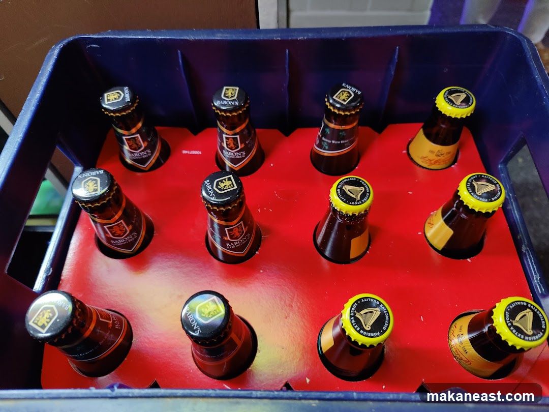 Beer Bottles in Crate