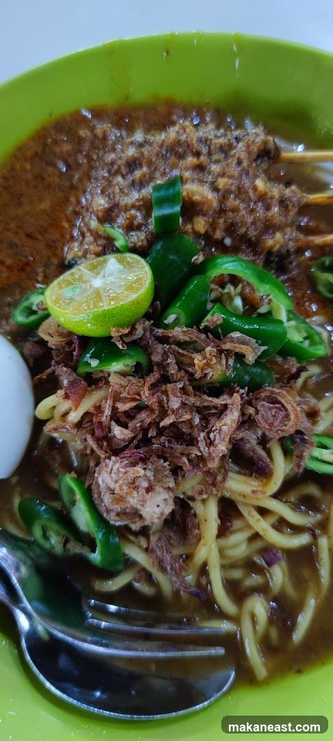 Noodle Dish with Garnish