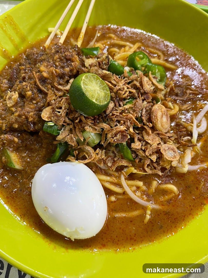 Noodle Dish with Egg and Lime