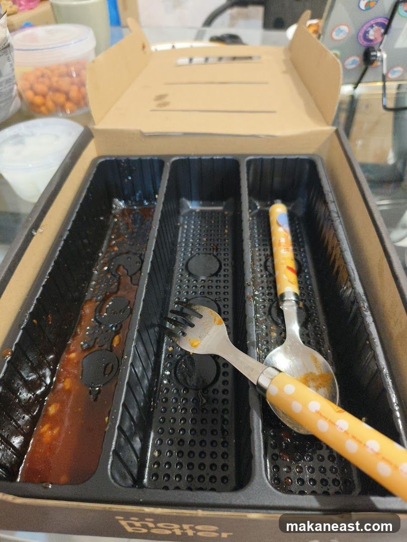 Used Cutlery Tray