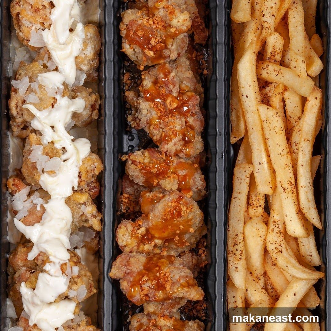 Fried Chicken and Fries