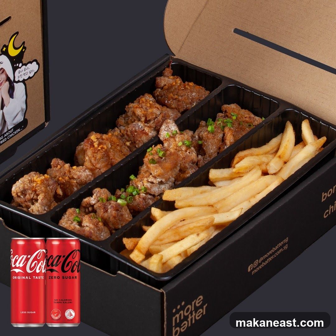 Fried Chicken and Fries Meal