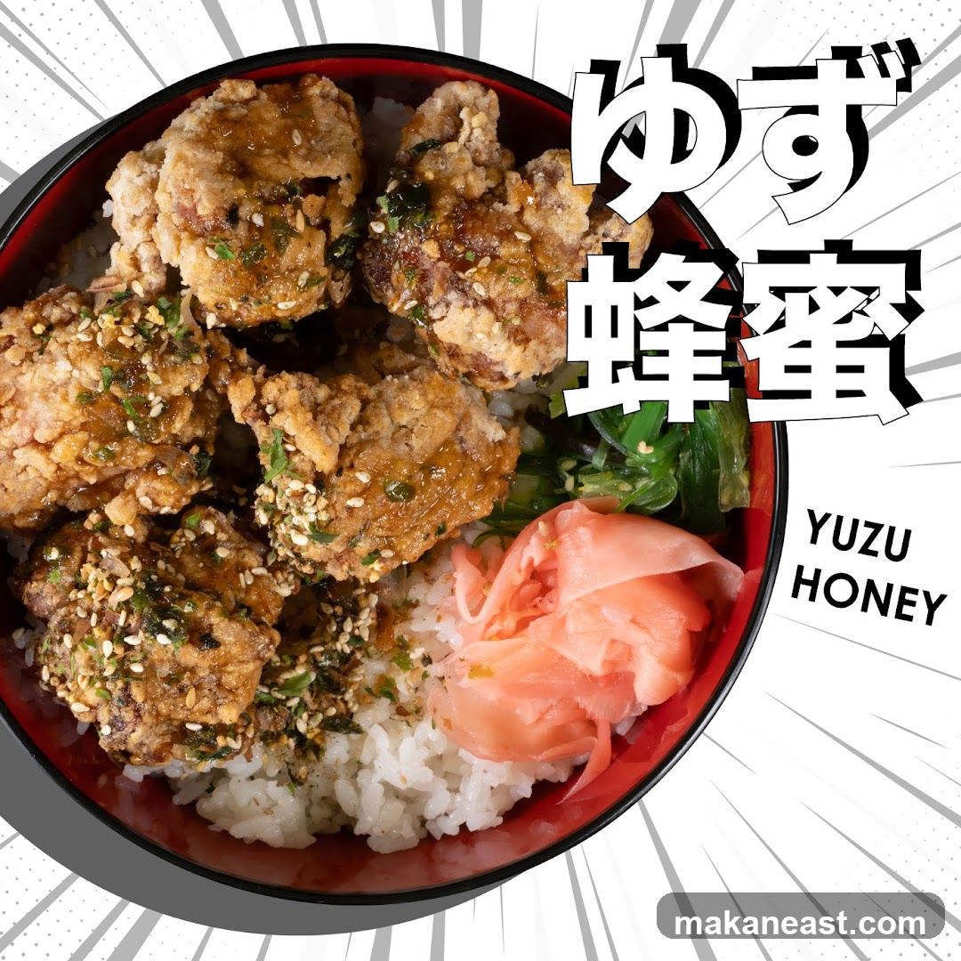Yuzu Honey Chicken Bowl