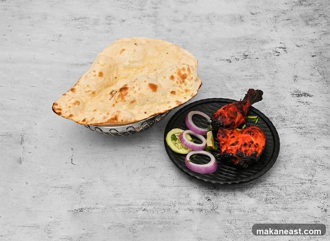 Tandoori Chicken with Naan