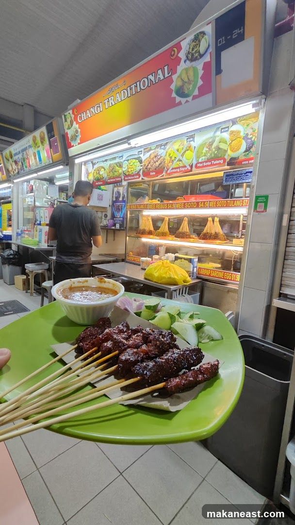 Food Stall with Satay
