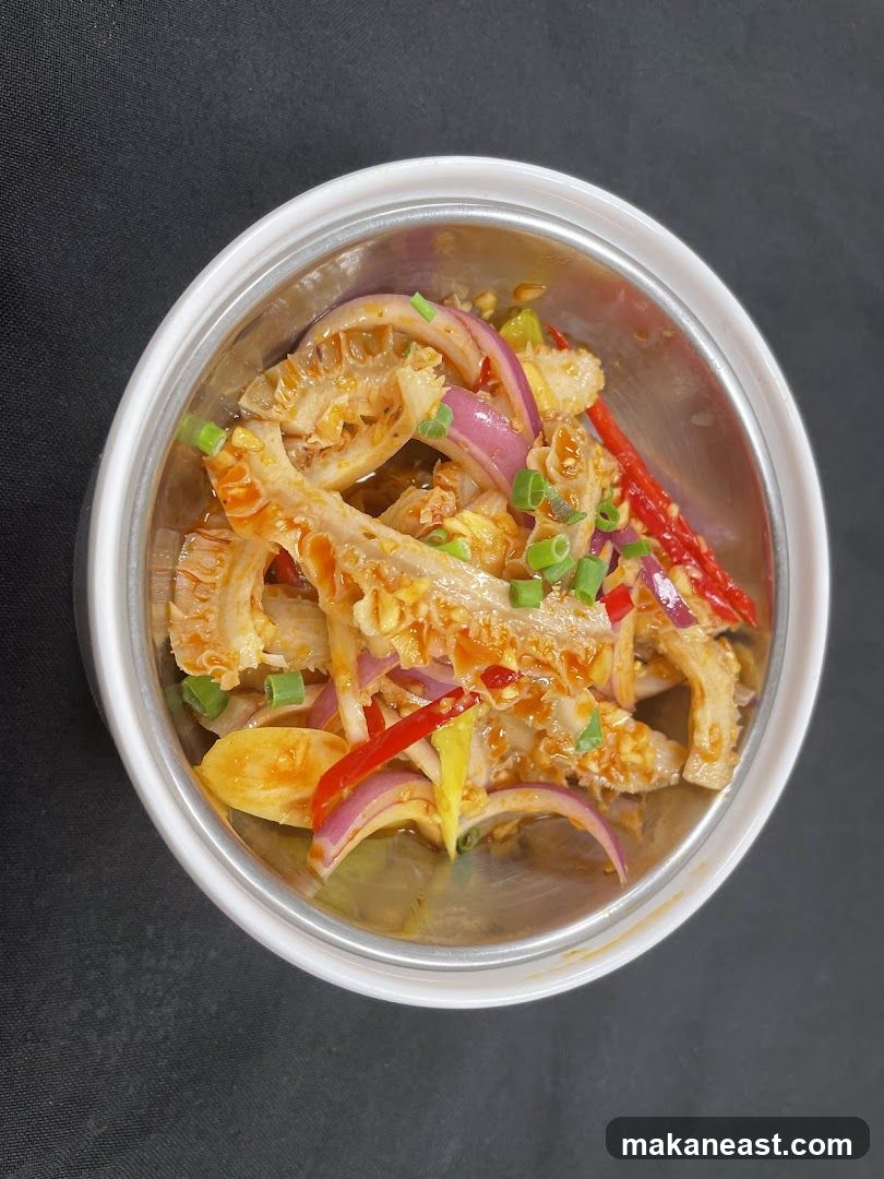 Spicy Tripe Salad