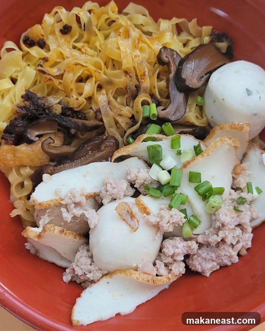 來碗麵 - 潮州魚圆麵 Lai Wan Mian Teochew Fishball Noodle