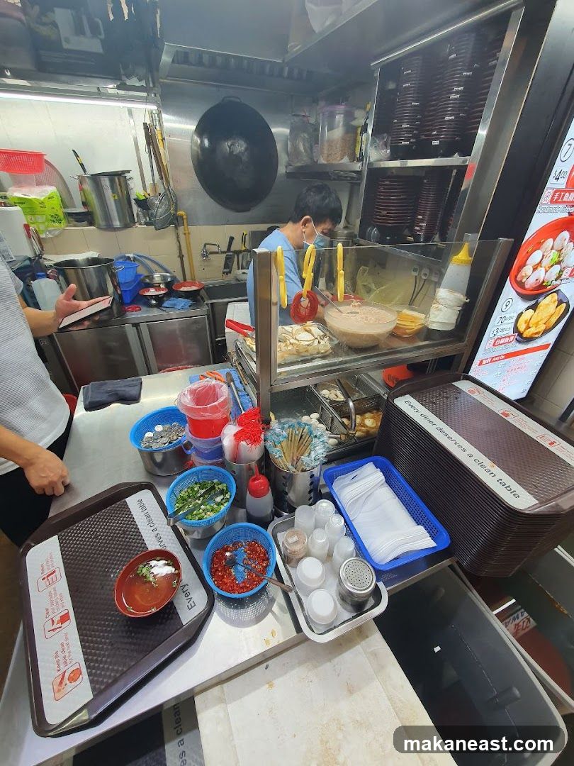 來碗麵 - 潮州魚圆麵 Lai Wan Mian Teochew Fishball Noodle