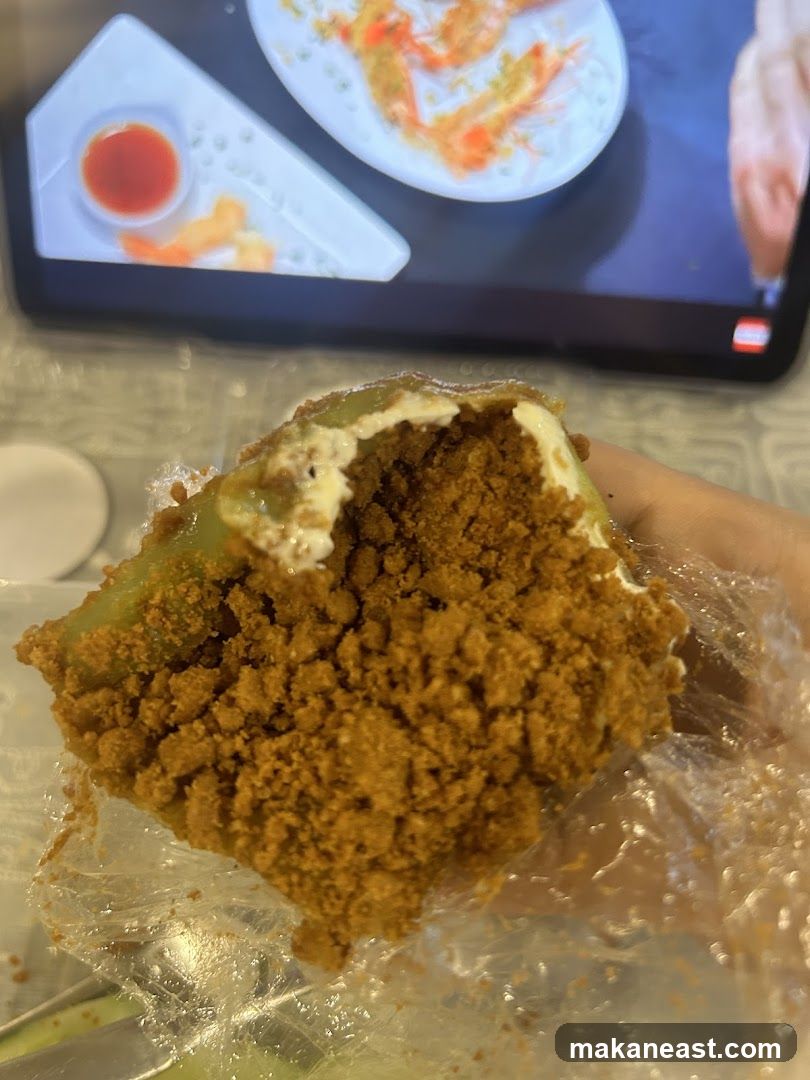 Dessert with Crumbs