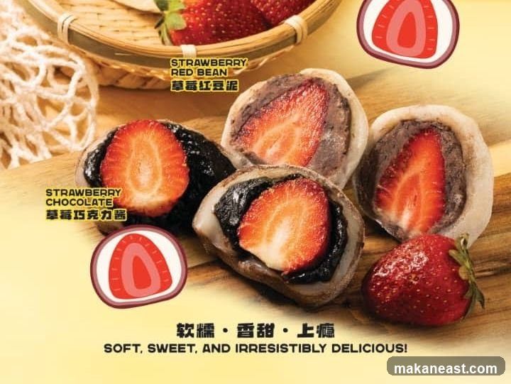 Strawberry Mochi