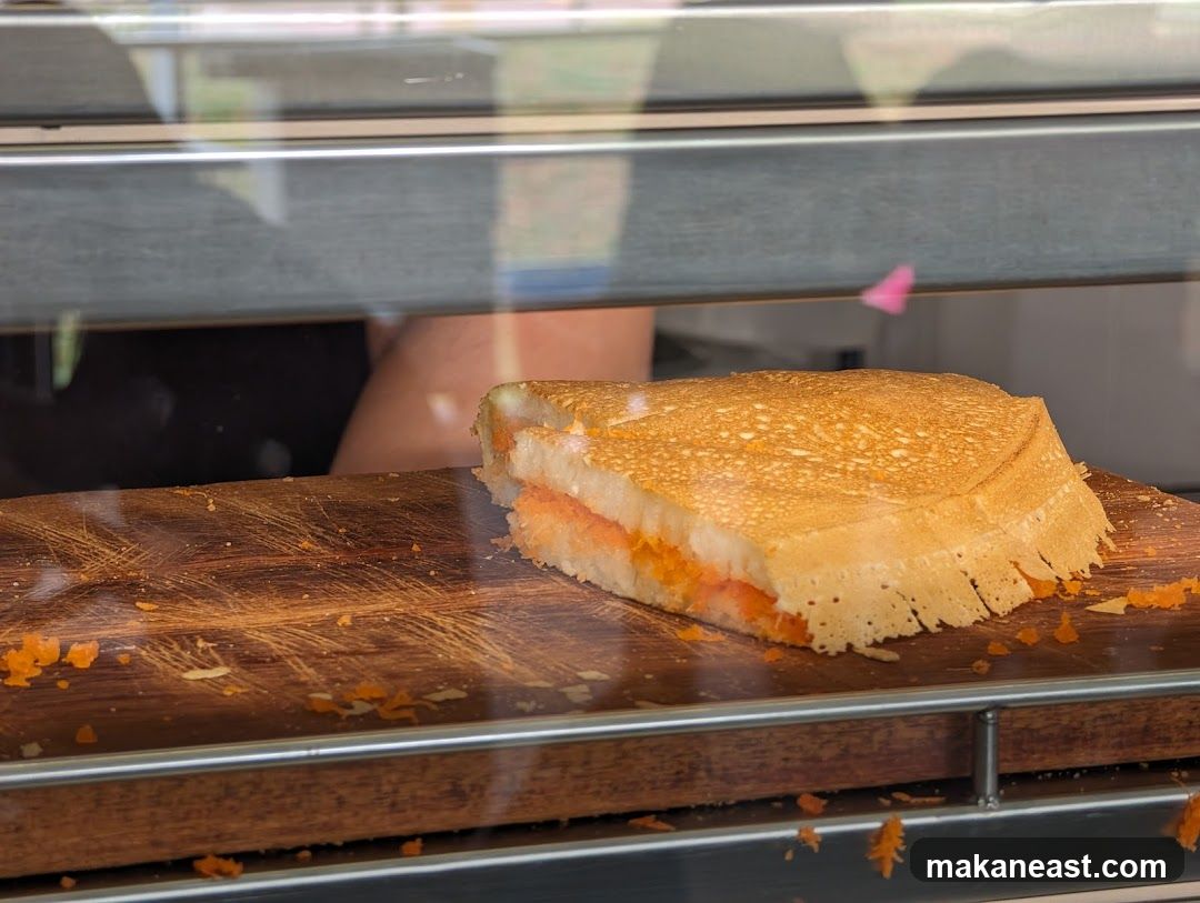 Sweet Pancake with Orange Filling