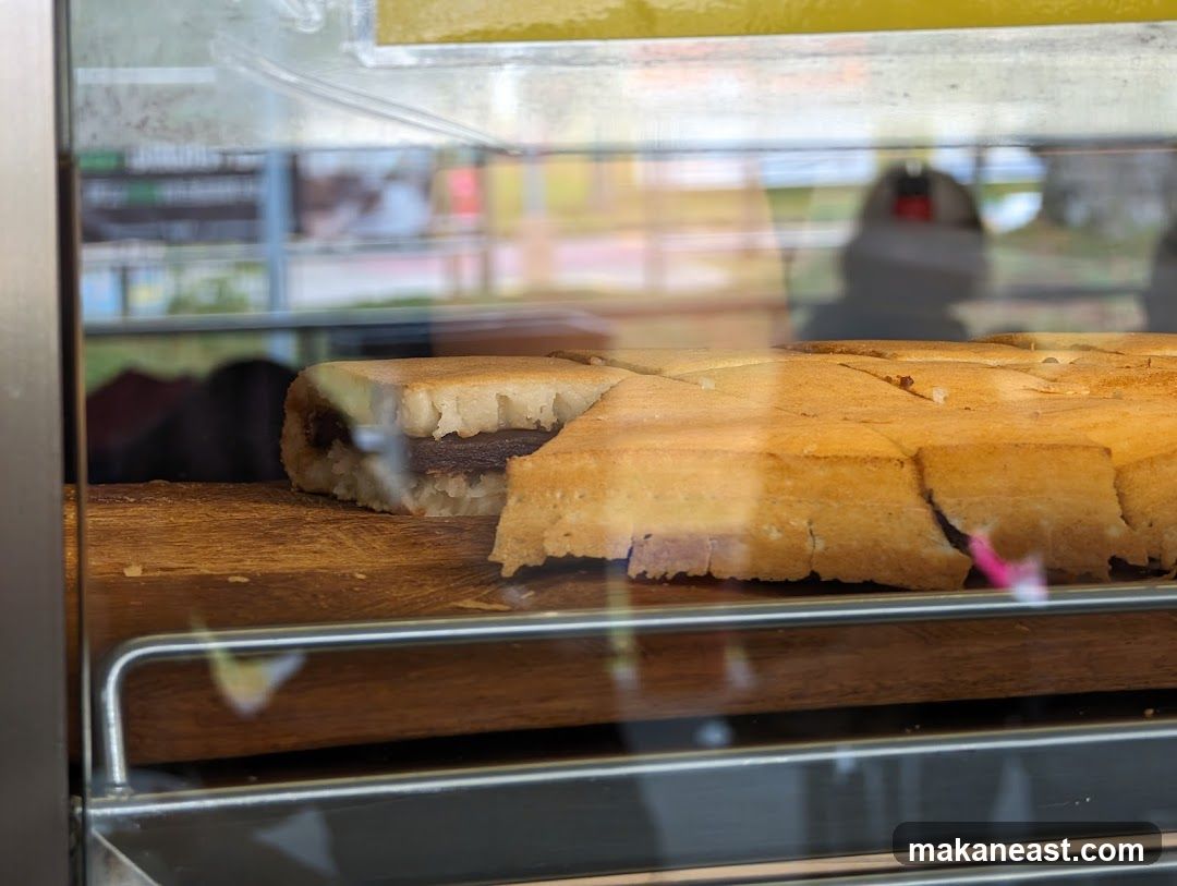 Dessert Slices in Display Case