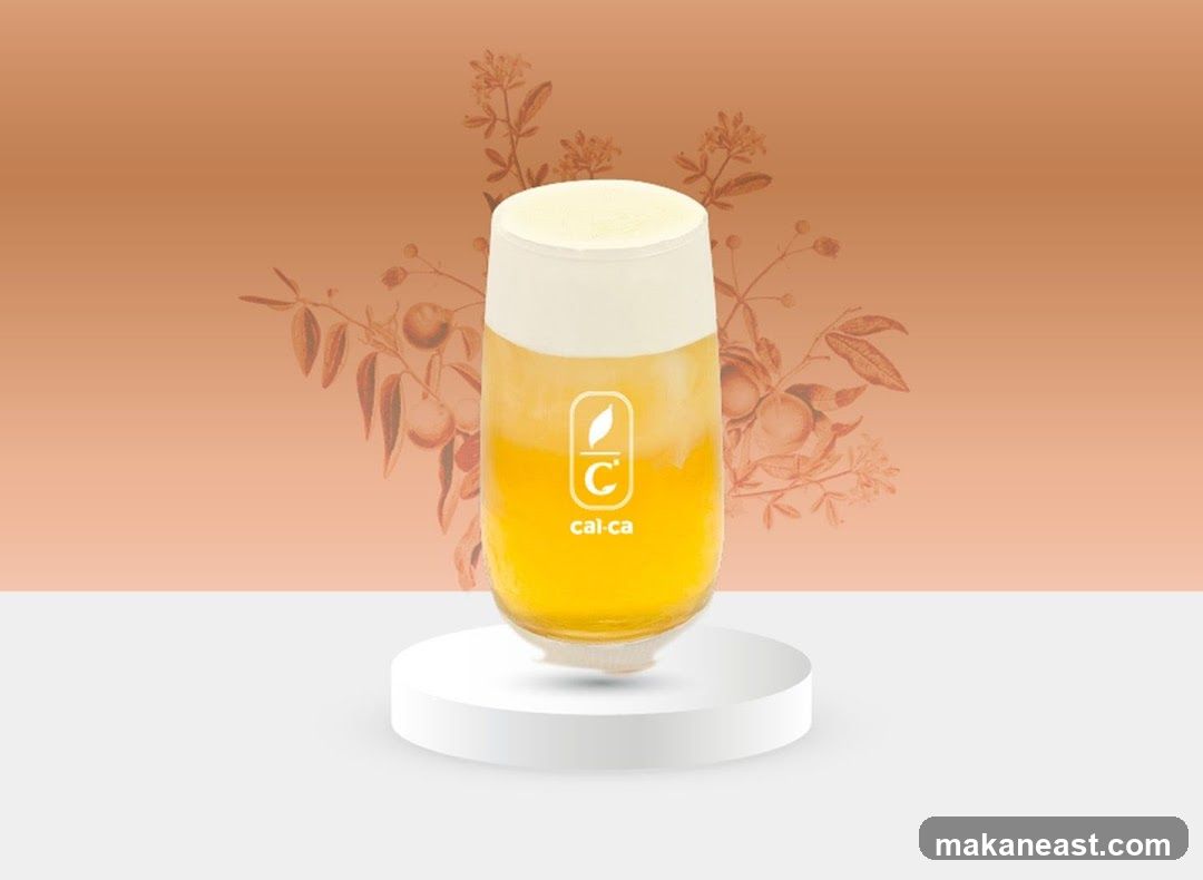A beverage with a creamy top