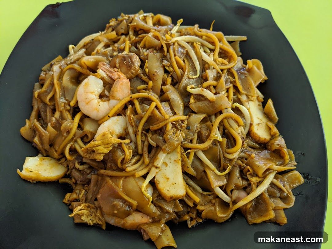 Stir-fried Noodles with Shrimp
