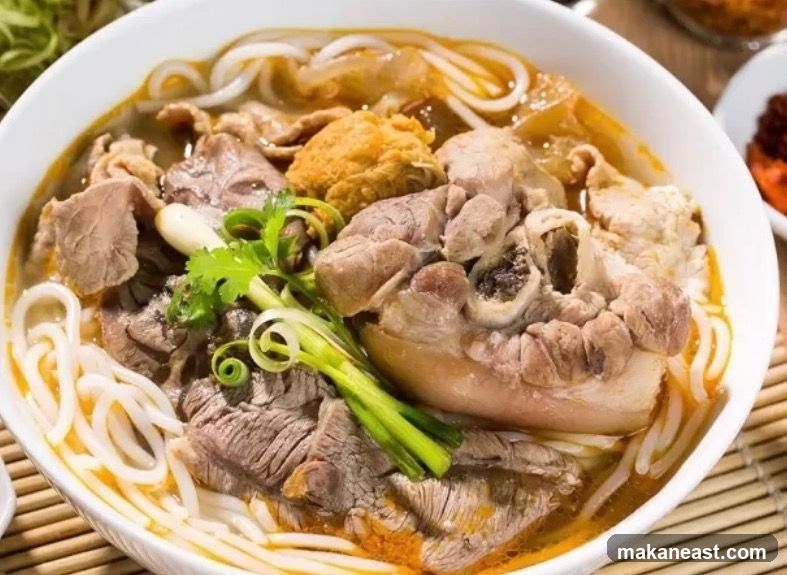 Bowl of Noodle Soup with Meat