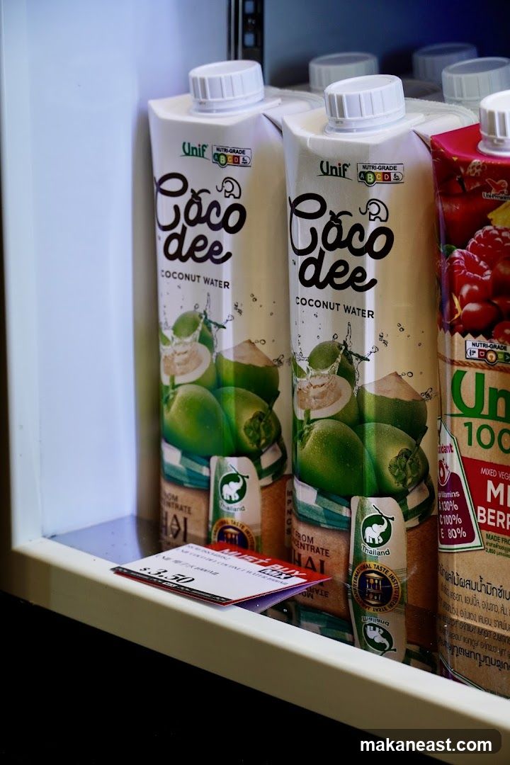 Coconut Water and Berry Drinks