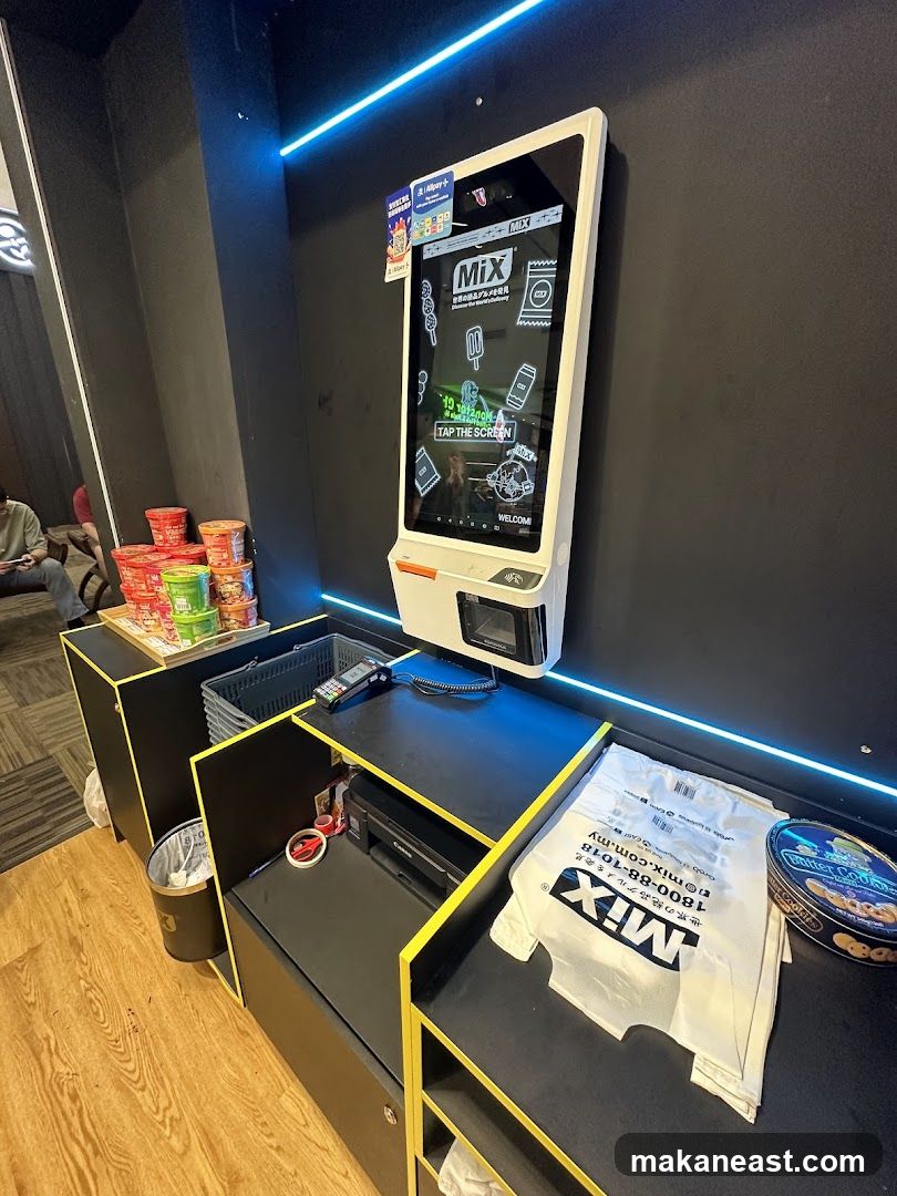 Self-checkout kiosk