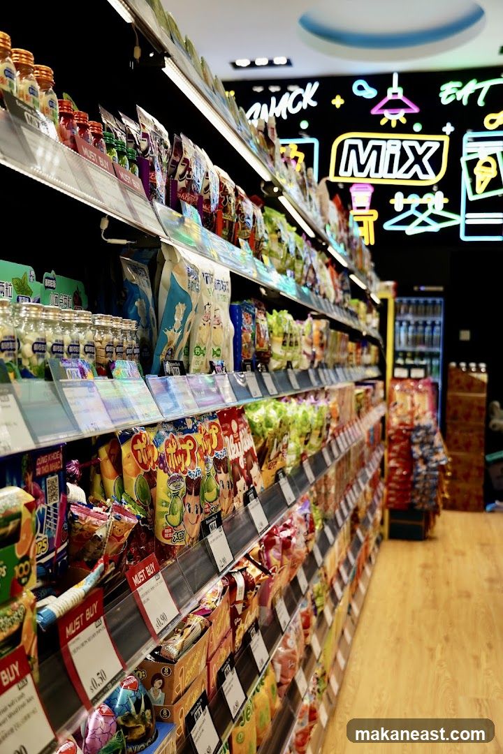 Snack Aisle in a Store