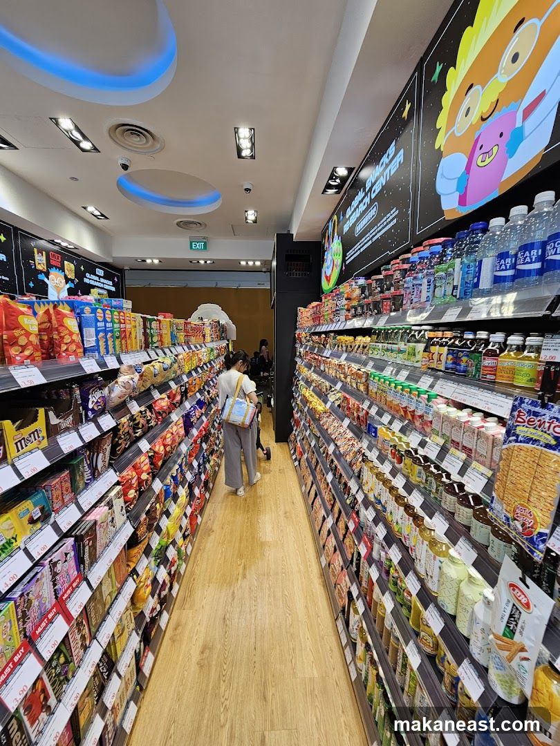 Snack Aisle in a Store