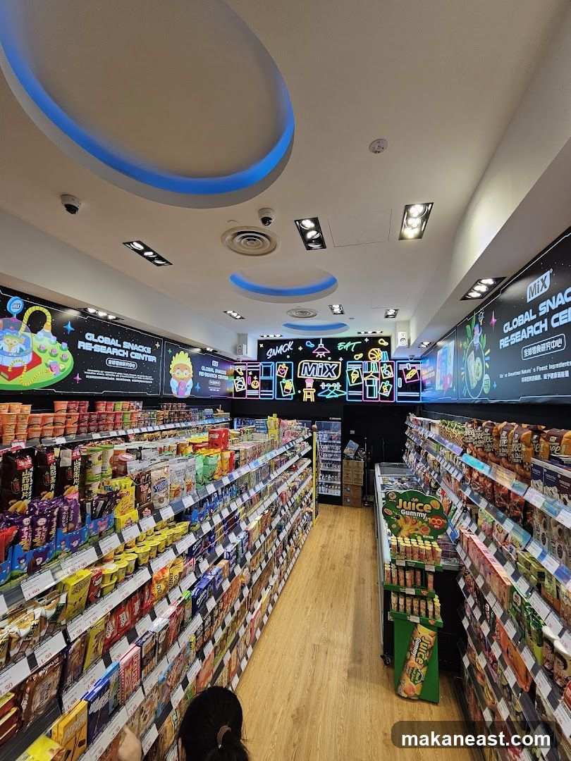 Snack Store Interior