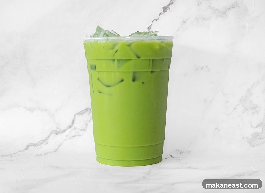 Iced Matcha Latte