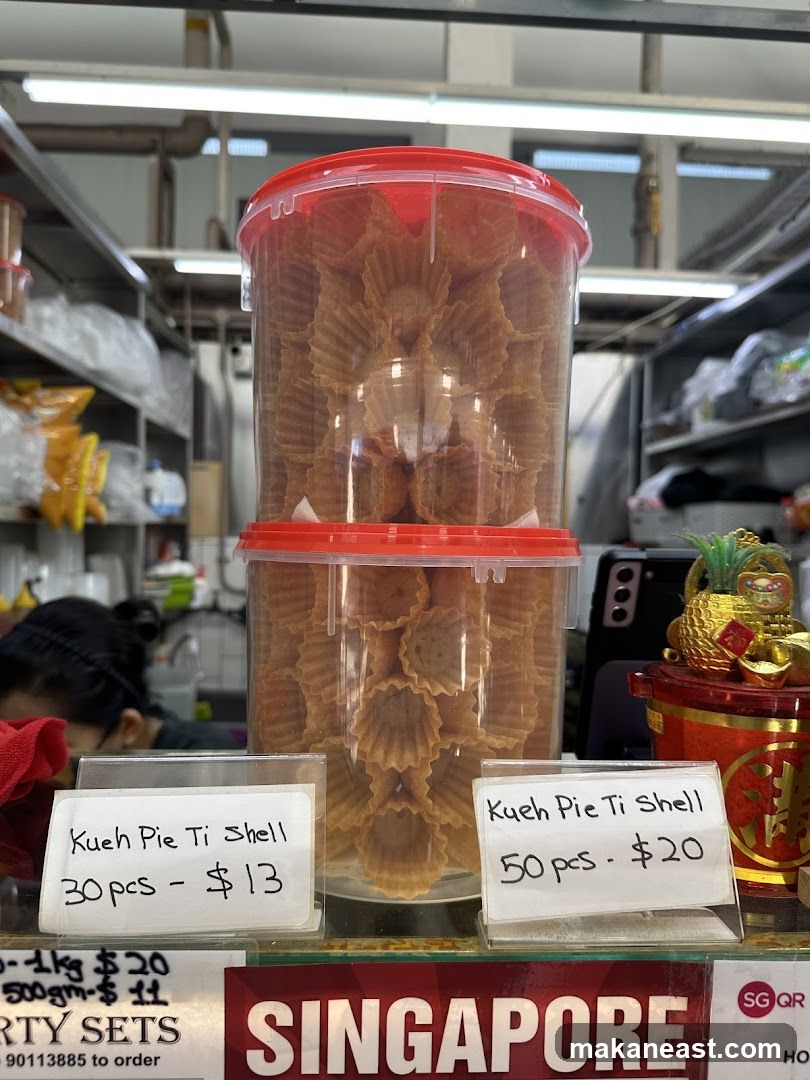 Kueh Pie Ti Shells for Sale