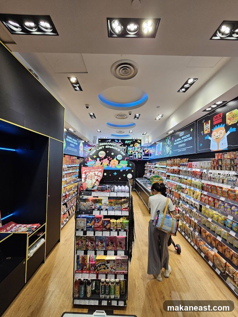 Snack Store Interior