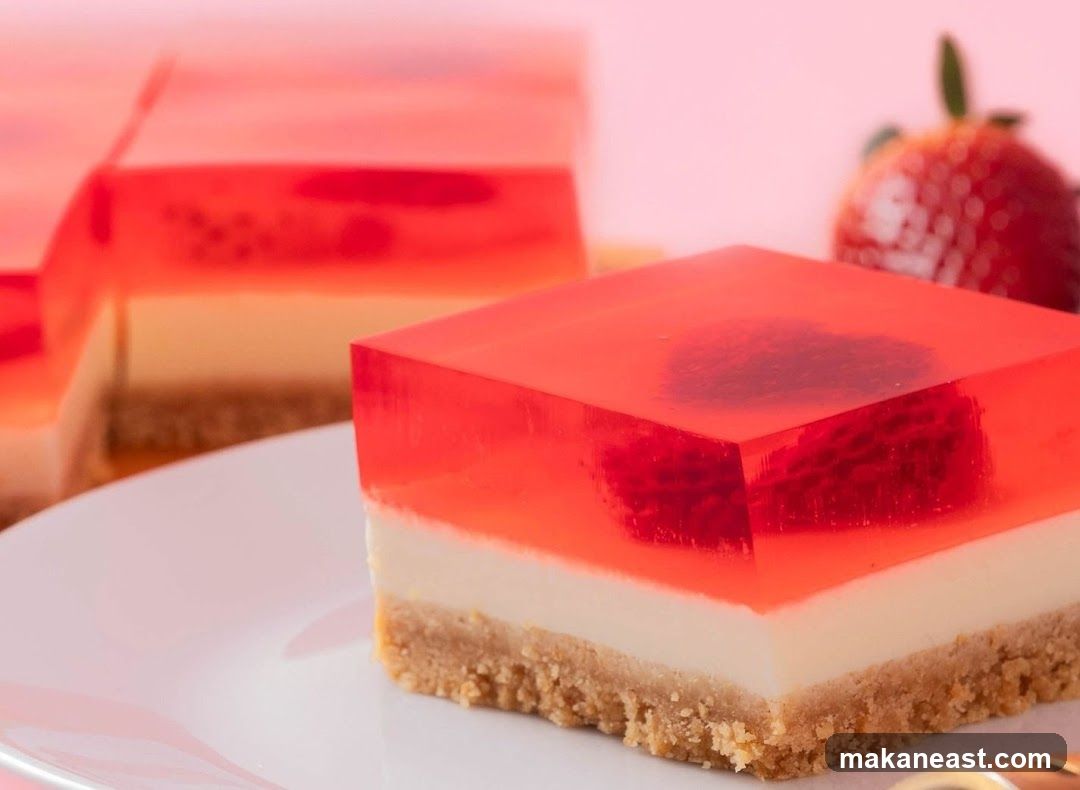 Strawberry Jelly Dessert